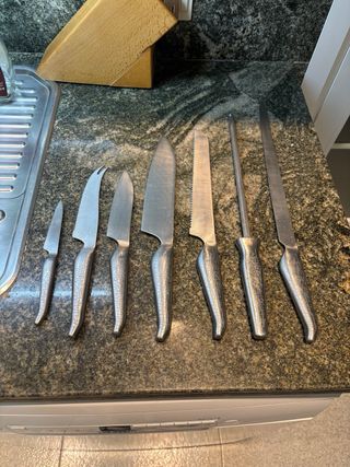 Set di coltelli da cucina di Javier Mariscal