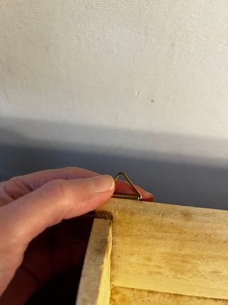 cassettiera da appendere con cassetti, in legno