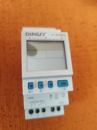 Interruptor Horario Digital DINUY