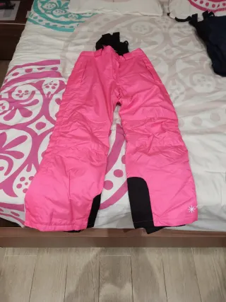 Pantalón de esquí rosa