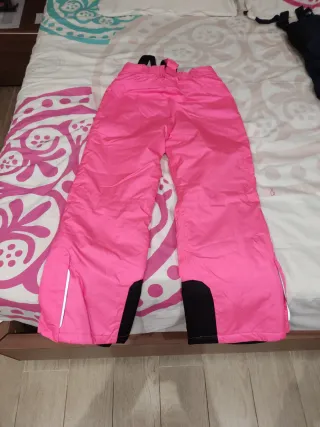 Pantalón de esquí rosa