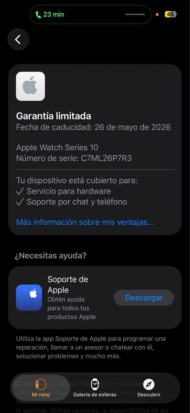 Apple Watch Series 10 46mm Negro
