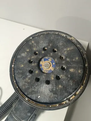 Lijadora de paredes con aspiración