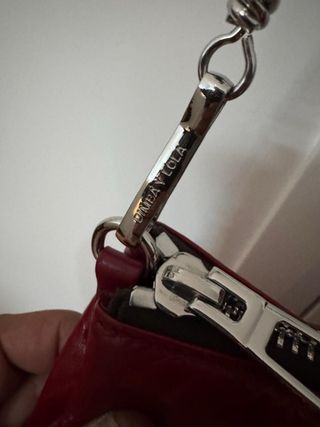 Bolso piel Bimba y Lola granate