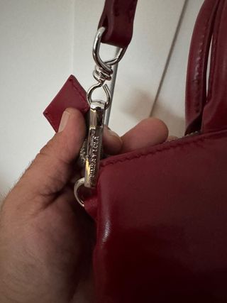 Bolso piel Bimba y Lola granate