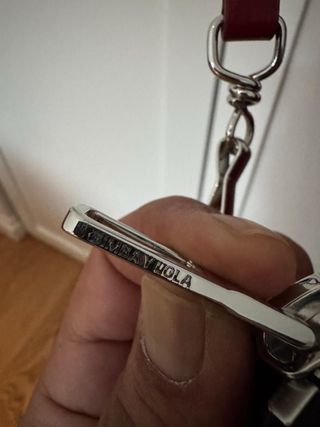 Bolso piel Bimba y Lola granate