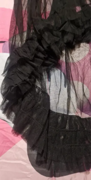 Completo donna nero con aquila