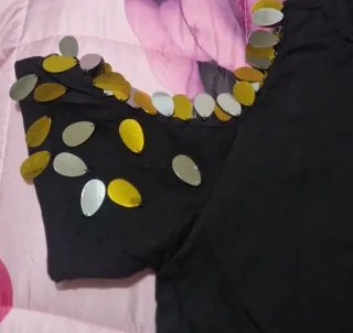 Completo donna nero con aquila