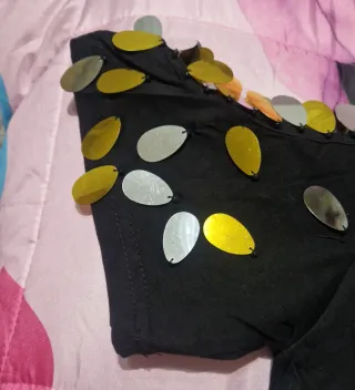 Completo donna nero con aquila