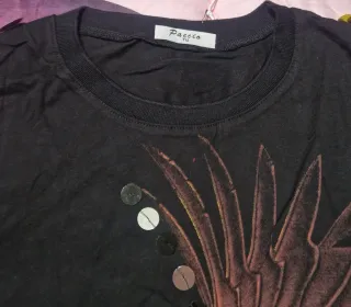 Completo donna nero con aquila