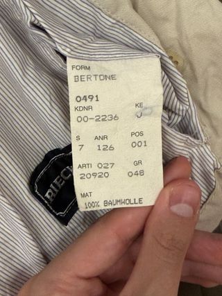 Abrigo Hugo Boss Vintage Años 70-80