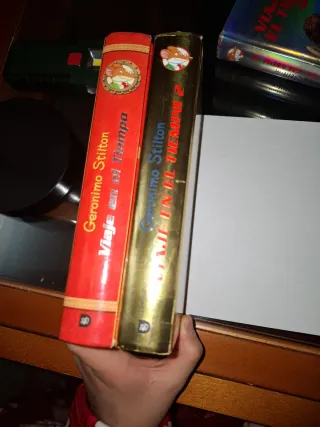 Pack Gerónimo Stilton viaje en el tiempo 1 y 2