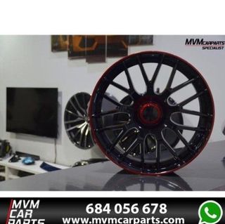 4 Llantas 19 Mercedes AMGW 205 C63 Gloss Red MB44