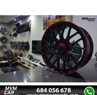 4 Llantas 19 Mercedes AMGW 205 C63 Gloss Red MB44