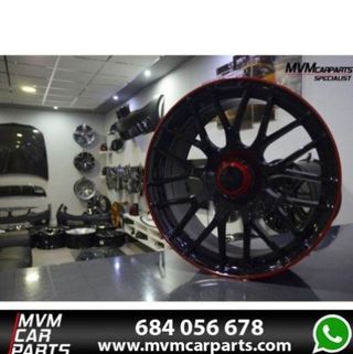 4 Llantas 19 Mercedes AMGW 205 C63 Gloss Red MB44