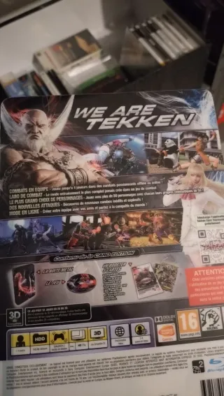 Nuevo, Steelbook Tekken Tag Tournament 2 PS3 PALfr