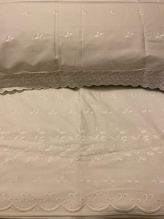 lenzuolo matrimoniale Gabel con federe