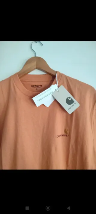 Camiseta Carhartt Naranja Talla M