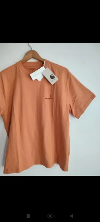 Camiseta Carhartt Naranja Talla M