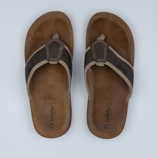 Ciabatte Infradito Inblu Pelle tg 41 Marroni