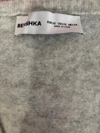 Jersey Bershka Gris