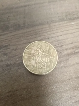 Moneda 50 céntimos RF 1999
