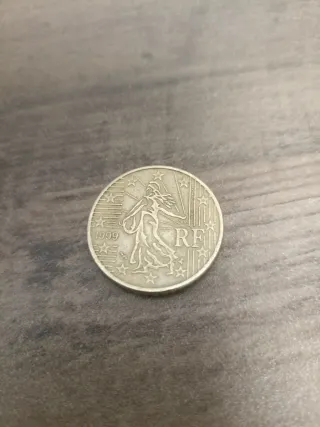 Moneda 50 céntimos RF 1999