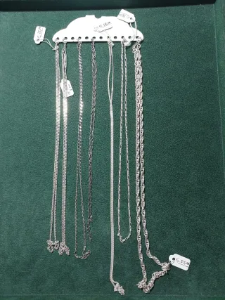 Cadenas de plata