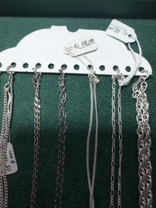 Cadenas de plata