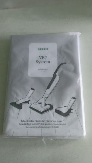 Kobold VK7 Sistema Aspirador, friega, pule suelos