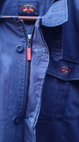 Chaqueta bush jacket Spagnolo L azul