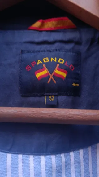 Chaqueta bush jacket Spagnolo L azul