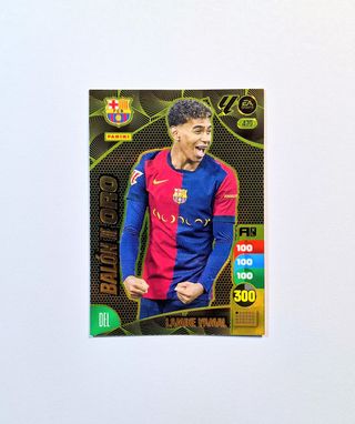 Cromo Lamine Yamal Balón de Oro