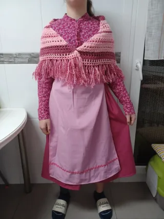 Traje de casera talla S