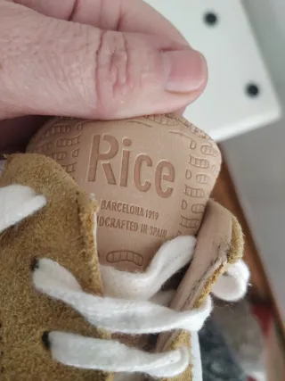 Zapatillas Rice veganas T.40