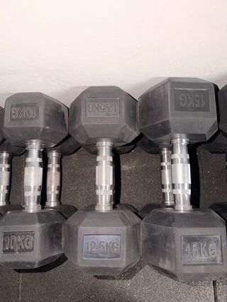 Mancuernas hexagonales -singularwod