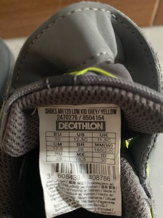 Zapatos senderismo niño Talla 30 Decathlon