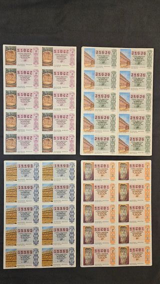 Lotería Nacional 1984 - 241 pliegos