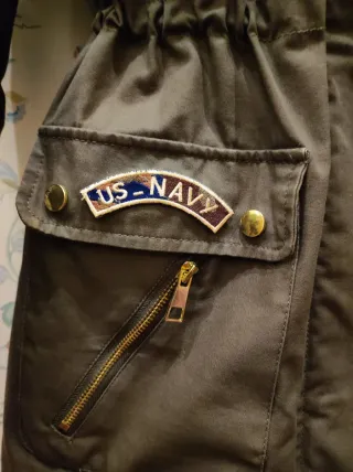 Parka Militar Preppy