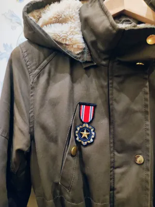 Parka Militar Preppy
