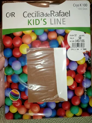 T.12-14a Panty grueso niña