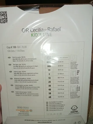 T.12-14a Panty grueso niña