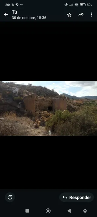 Terreno rustico con posibilidad construir cortijo.