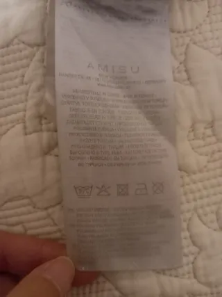 Camiseta negra manga corta Amisu