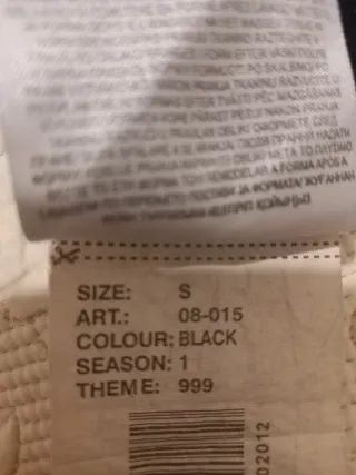 Camiseta negra manga corta Amisu