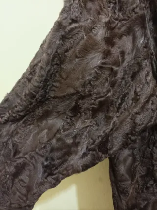 Chaquetón Astrakán Marrón