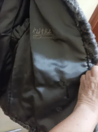 Chaquetón Astrakán Marrón