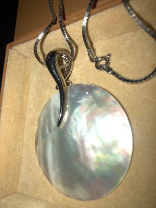 Colgante Plata 925 Madreperla