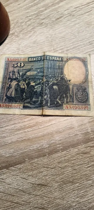 Billetes de España: 100 y 50 Pesetas