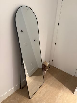 Specchio Maison du Monde Nero Metallico